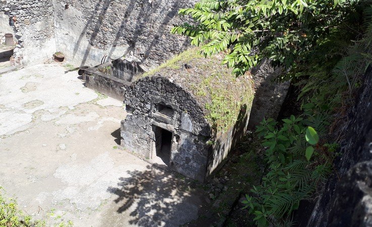 Le cachot de Cyparis à St Pierre