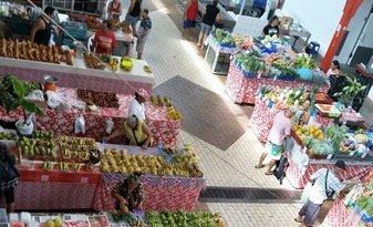 Le marché de Papeete