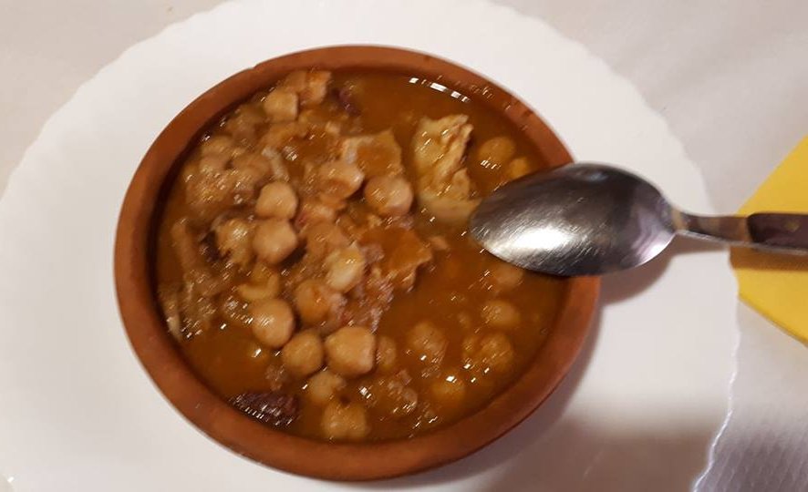 Tripes de boeuf aux pois chiches