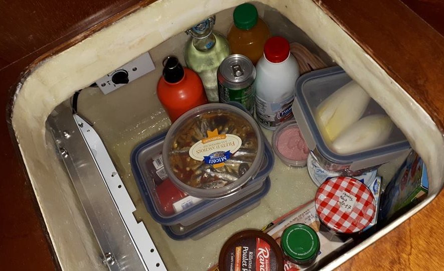 L'intérieur du frigo