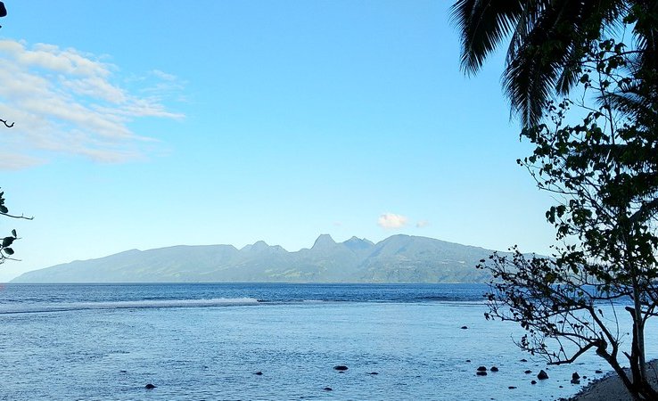 Tahiti vu de la presqu'ile