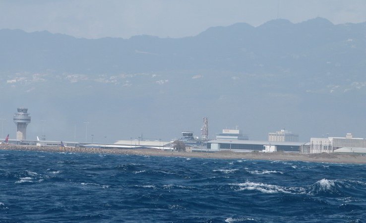 l'aéroport