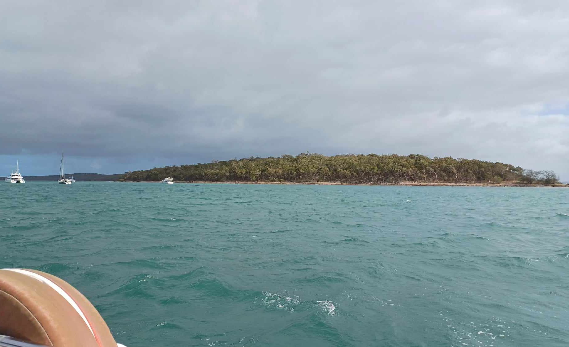 Mouillage à Woody Island