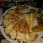 Gambas à la crème