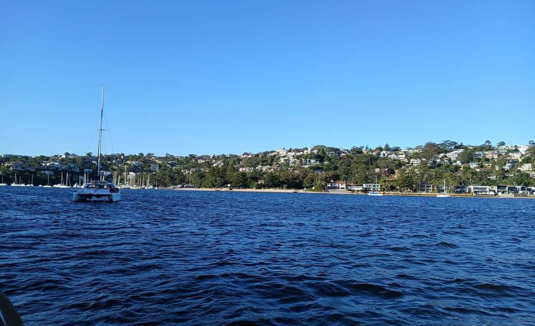 Mouillage à Shell Cove