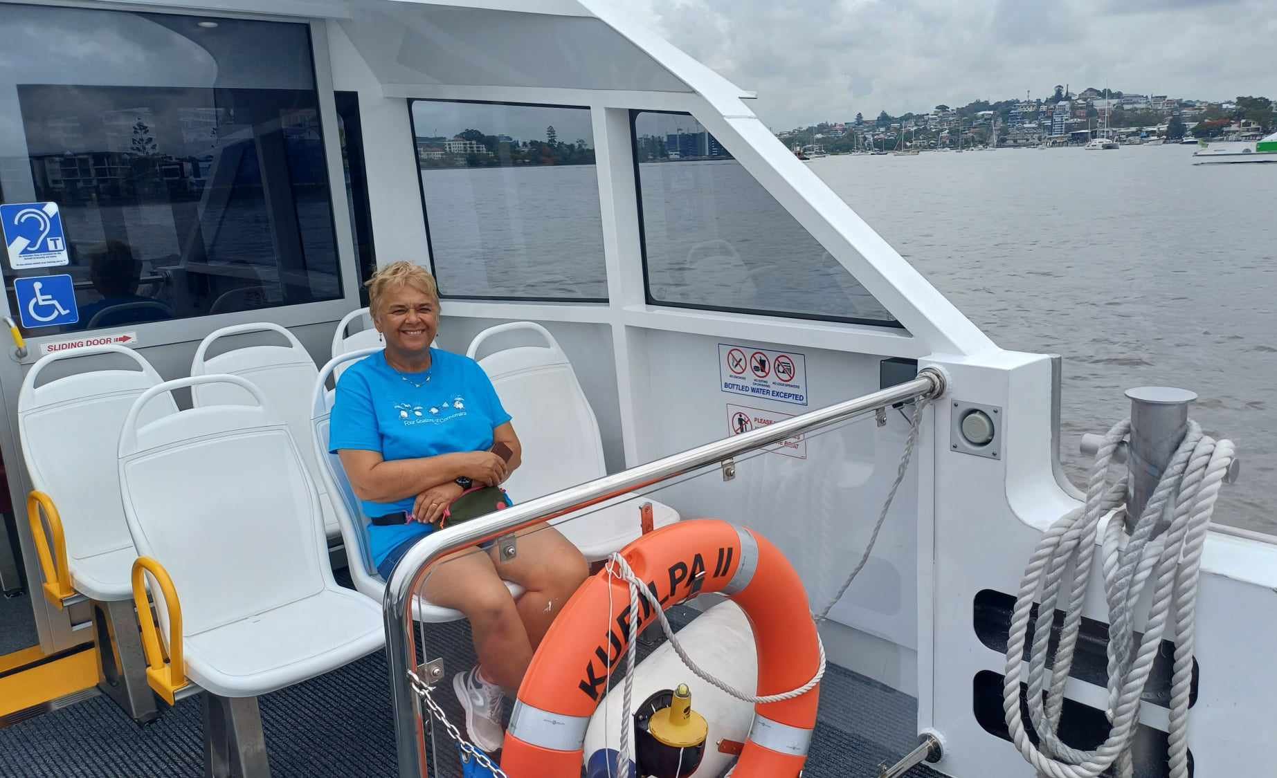 A bord du CityCat