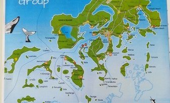 Le groupe d'iles de Vava'u