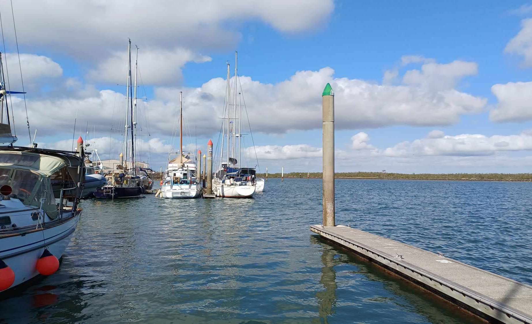 Vent Sucré à la marina