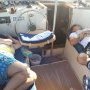 Petite sieste en route vers Moorea
