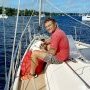 On fait sécher les voiles