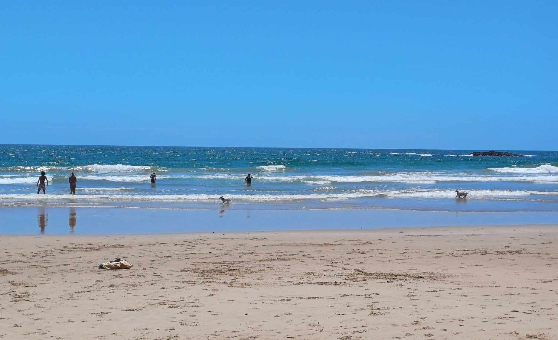 une plage de Coffs Harbour