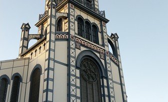 La cathédrale Saint Louis à Fort de France