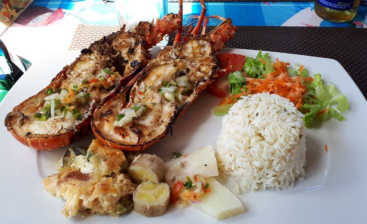 Langoustes grillées