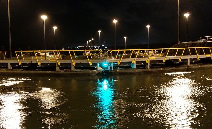 Dernière écluse avant le lac