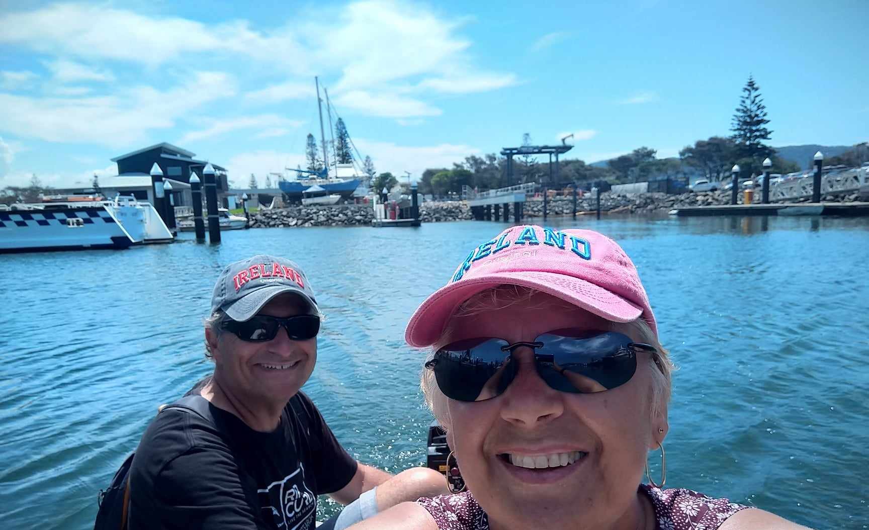 Dans la marina de Coffs Harbour