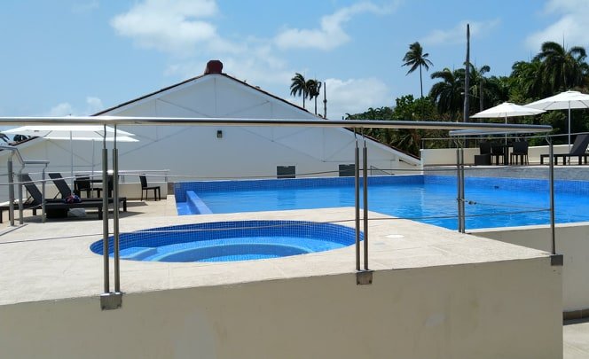 La piscine de la marina