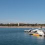La marina et la plage