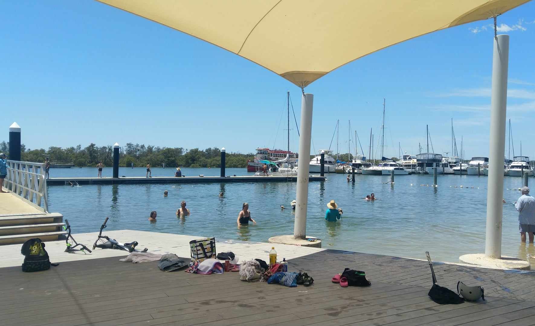 Piscine d'eau de mer à Lemon Tree