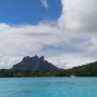 Dans le lagon de Bora Bora