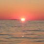 Coucher de soleil à notre arrivée à Fos sur Mer