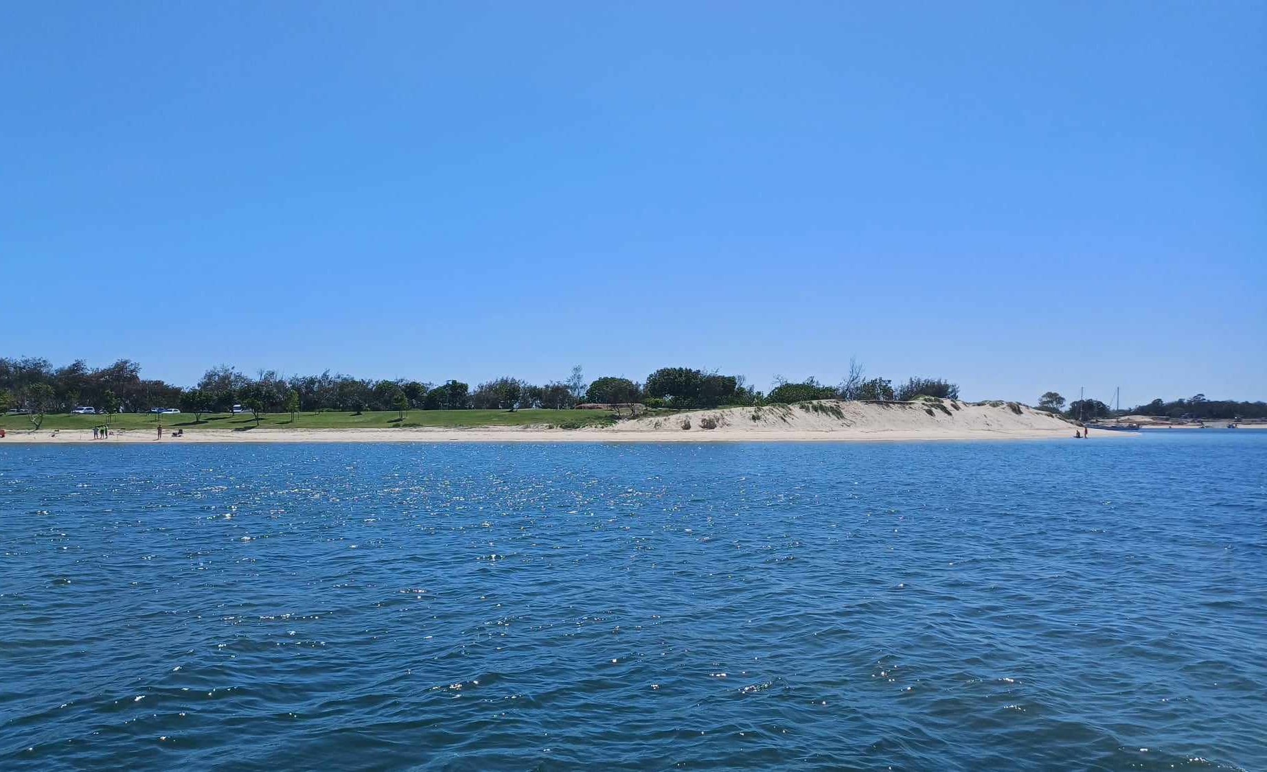 La plage de notre pique-nique