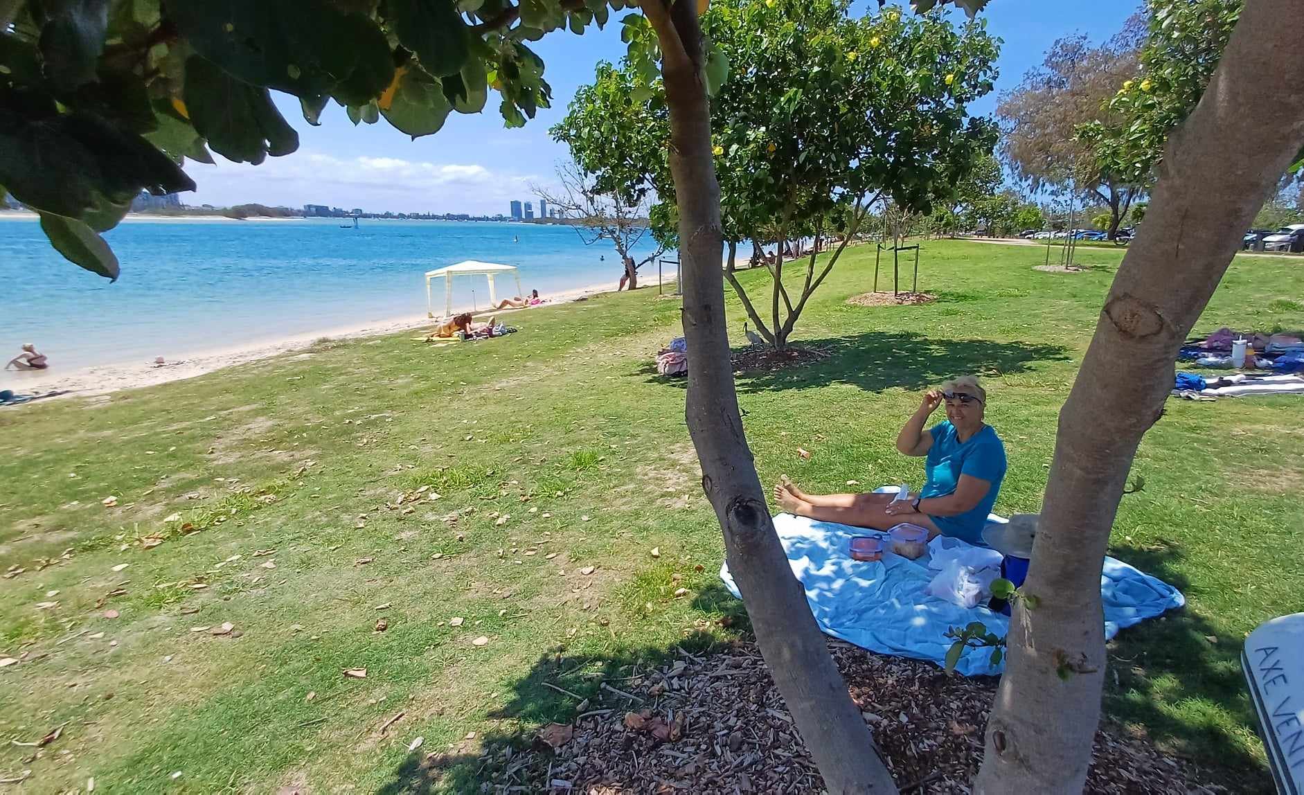 Pique nique sur notre plage