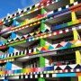 Immeuble coloré à Papeete