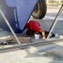 Dernières retouches peinture