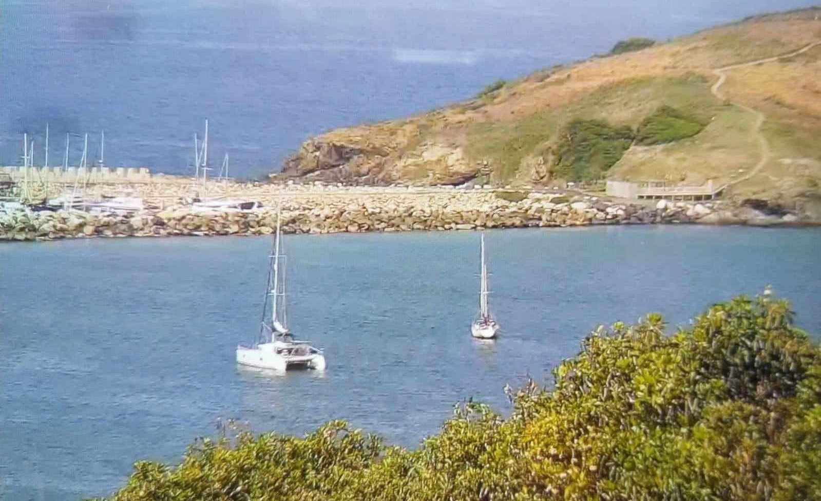 Vent-Sucré au mouillage à Coffs Harbour