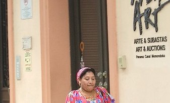 Une indienne Kuna des San Blas