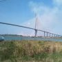 Le nouveau pont, construit par Vinci