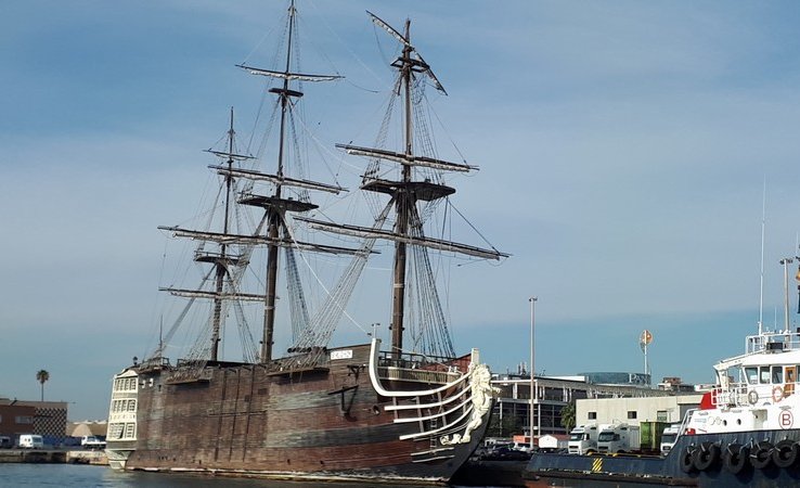 Un galion reconstitué à Alicante