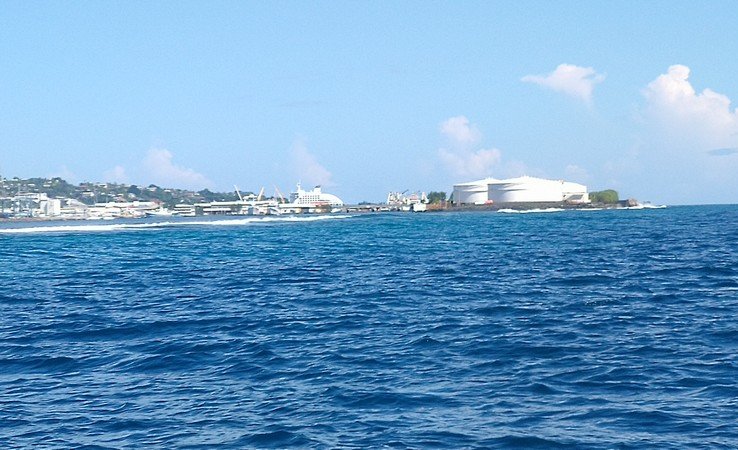 Papeete en vue