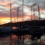 Coucher de soleil sur la Marina du Marin