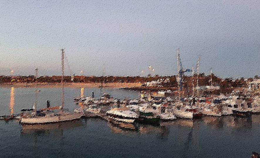 Vent Sucré à la marina de Puerto Castillo