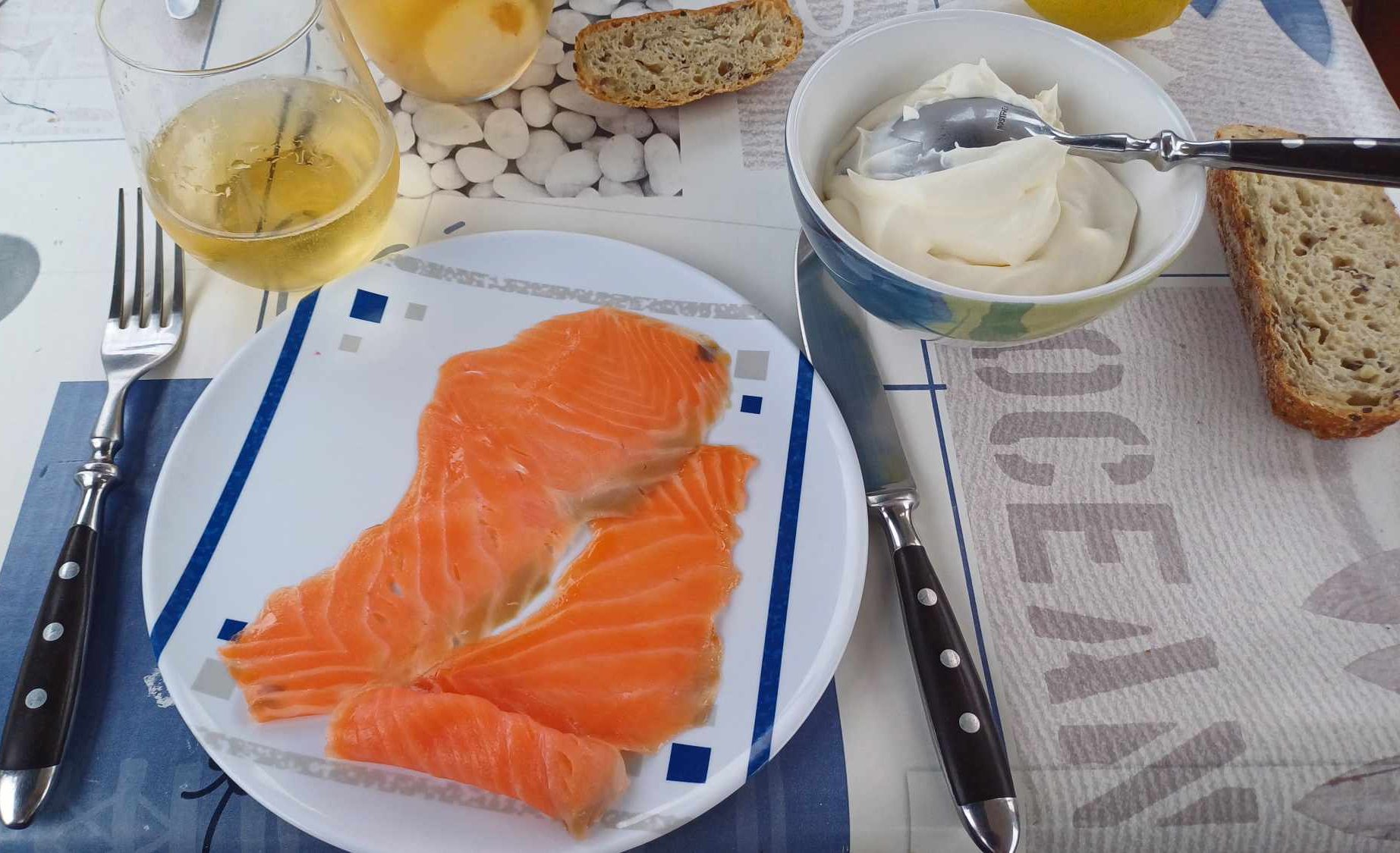 Hum Saumon crème fouettée