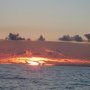 Coucher de soleil en mer