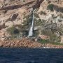 Une cascade sur le parcours