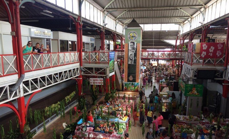 Le marché de Papeete